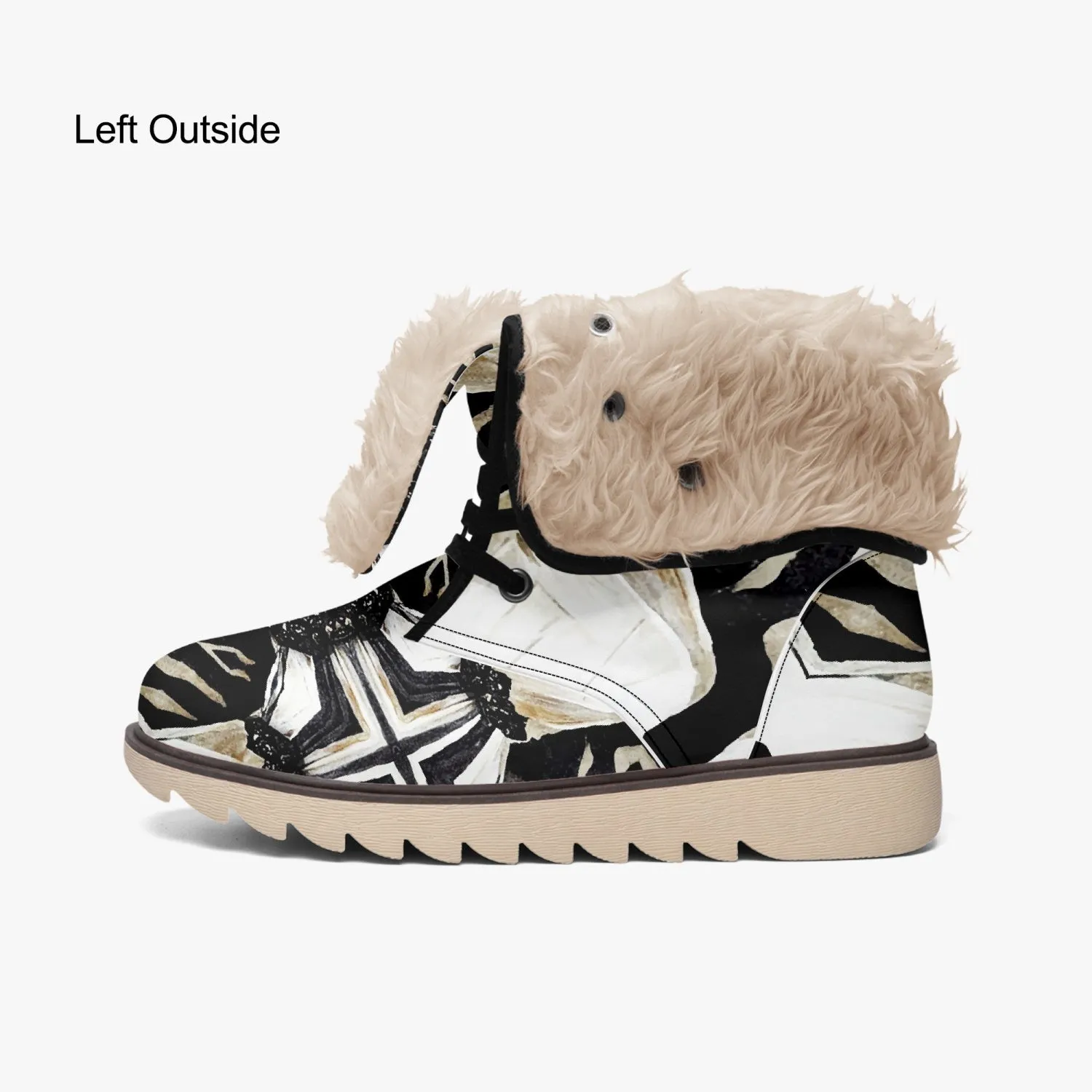 477. Cotton-pad Fur Lining Boots