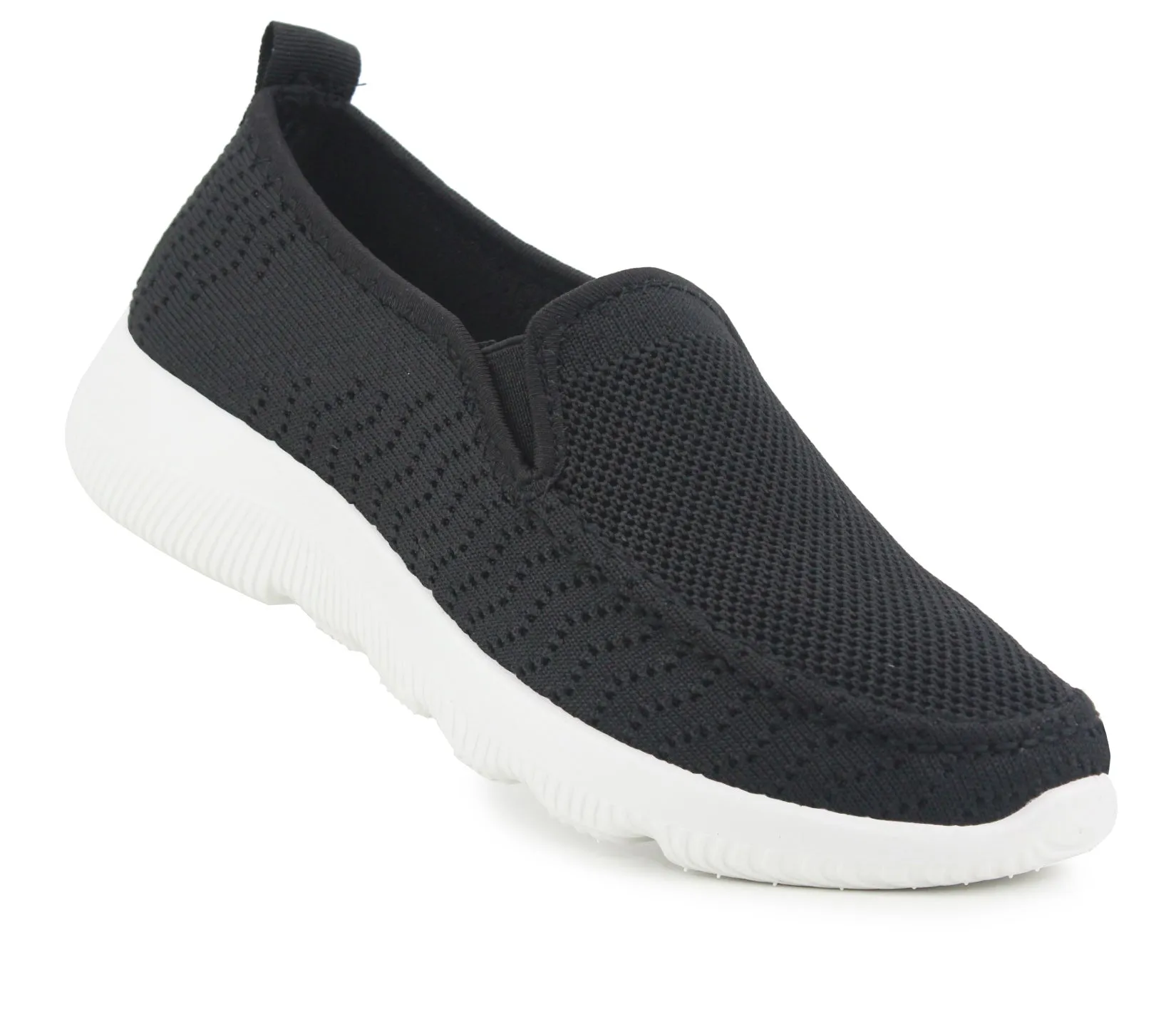 ACTIVE Womens Breathable Mesh Trainers in Black