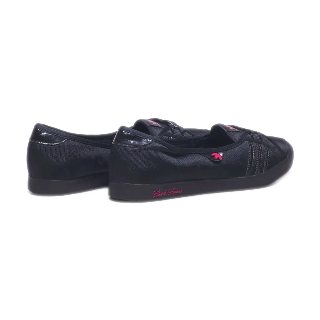 Adidas Low-Top Sneakers Fabric Black Colour For Women