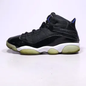 Air Jordan 6 Rings Space Jam 12 High-Top Sneakers Fabric Black Colour For Men