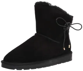 Bayton Women's Ellen Black Size 6 Faux Fur Fashion Boot