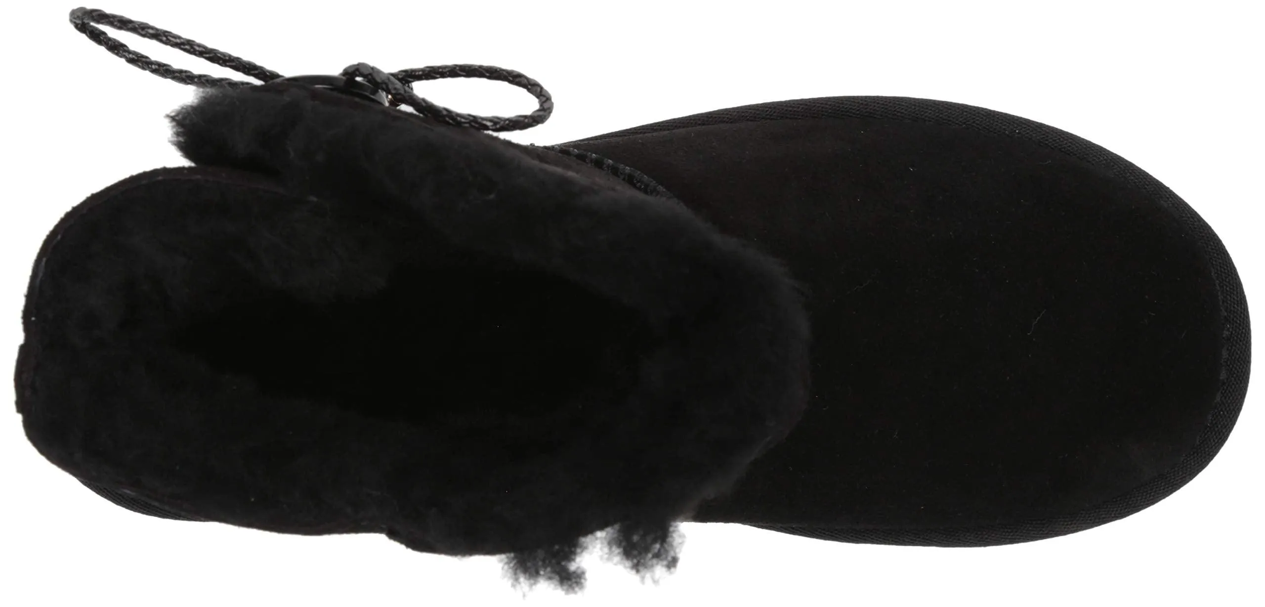 Bayton Women's Ellen Black Size 6 Faux Fur Fashion Boot