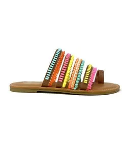 Boho Camel Bright Sandals