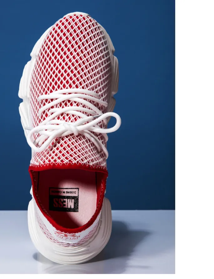 BOOPDO MESS DESIGN MESH PANEL RUNNER TRAINER