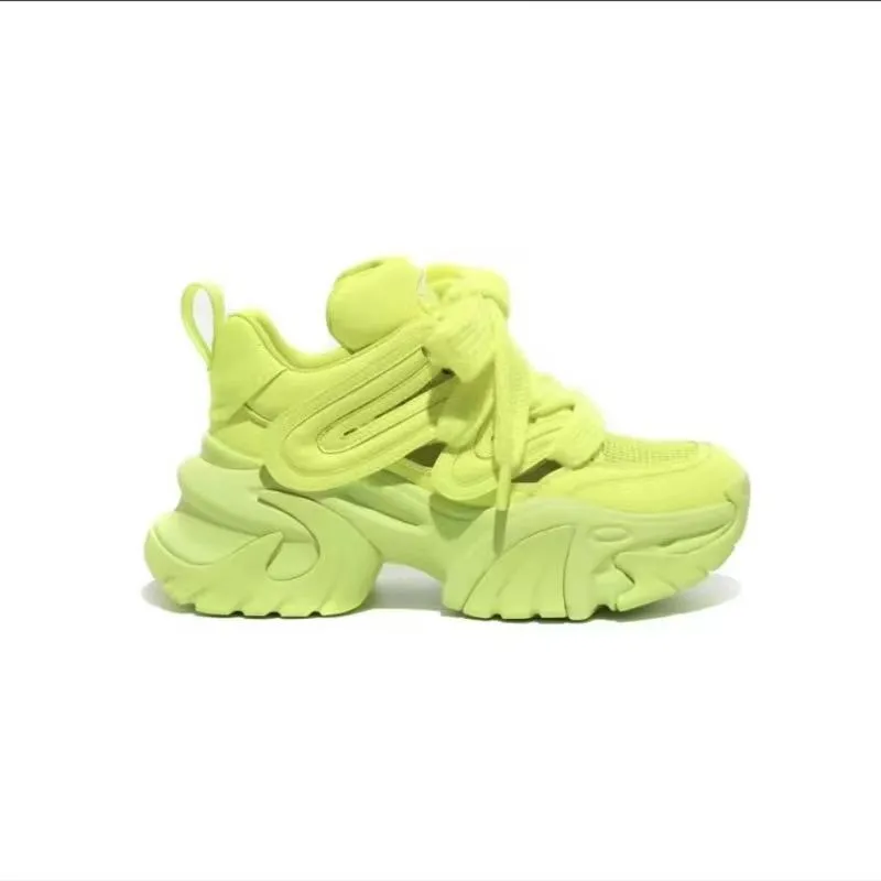 Breathable Thick-Sole Versatile Sneakers