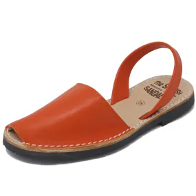Bright Orange sandals