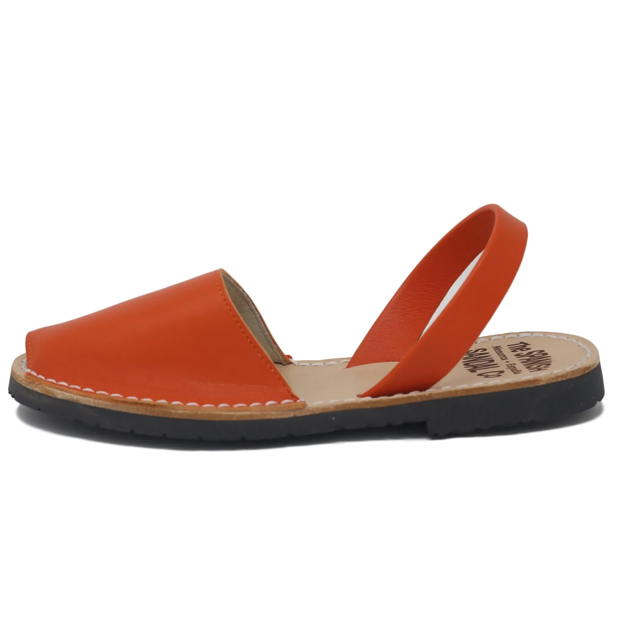 Bright Orange sandals