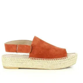 Calzanor 4511PO Orange Slingback Espadrilles