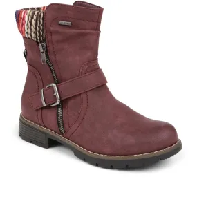 Casual Biker Boots - WBINS38033 / 324 161