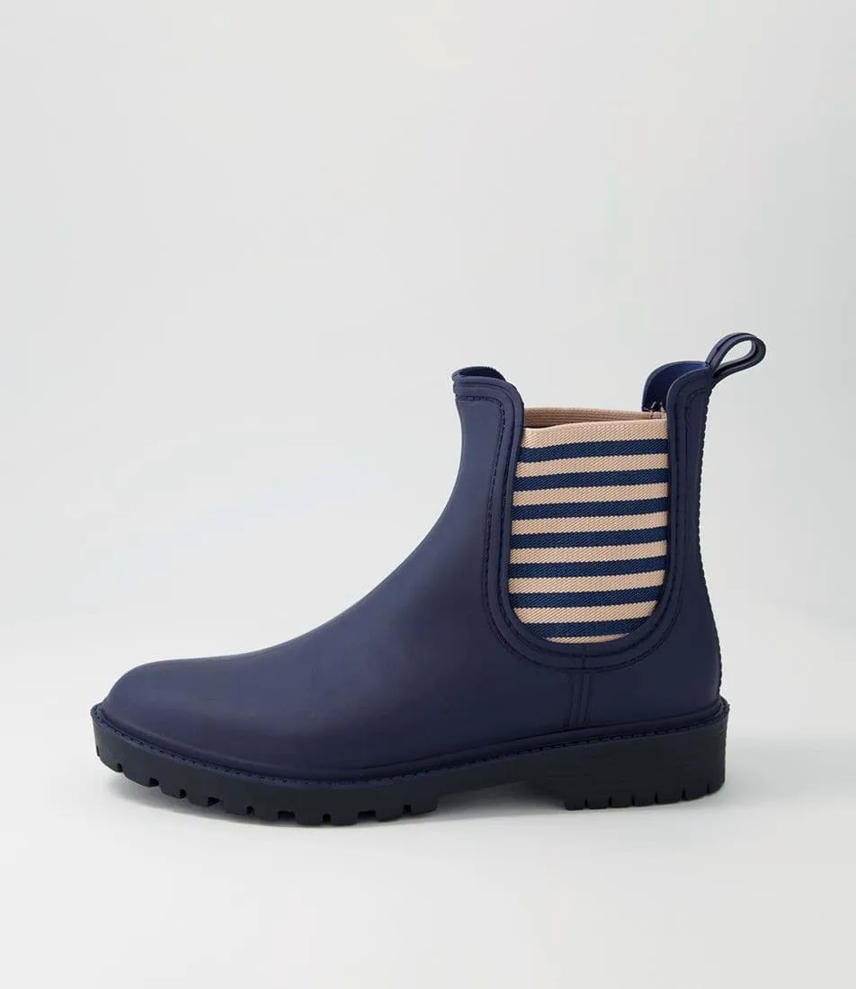 Diana Ferrari 'Laurina' - Navy Stripe