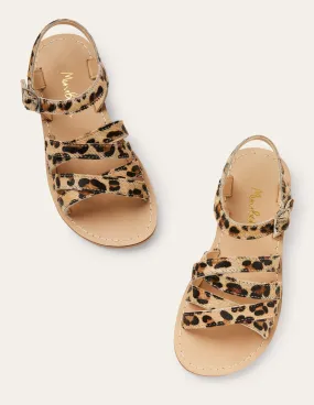 Everyday Sandals-Leopard