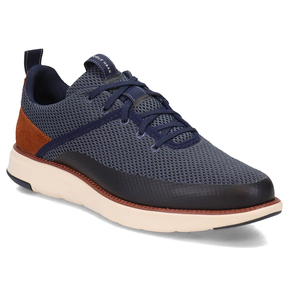 Grand Atlantic Textured Lace Up Sneakers