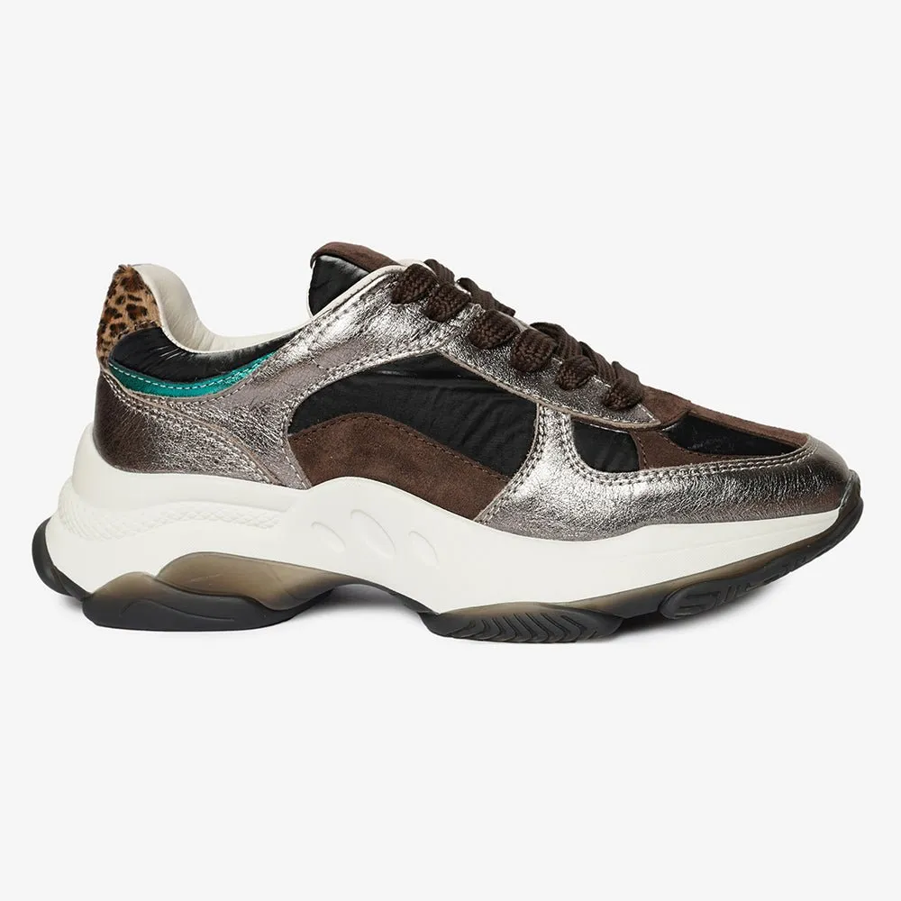 Greyder Women's Stylish Everyday Sneakers In Bronze