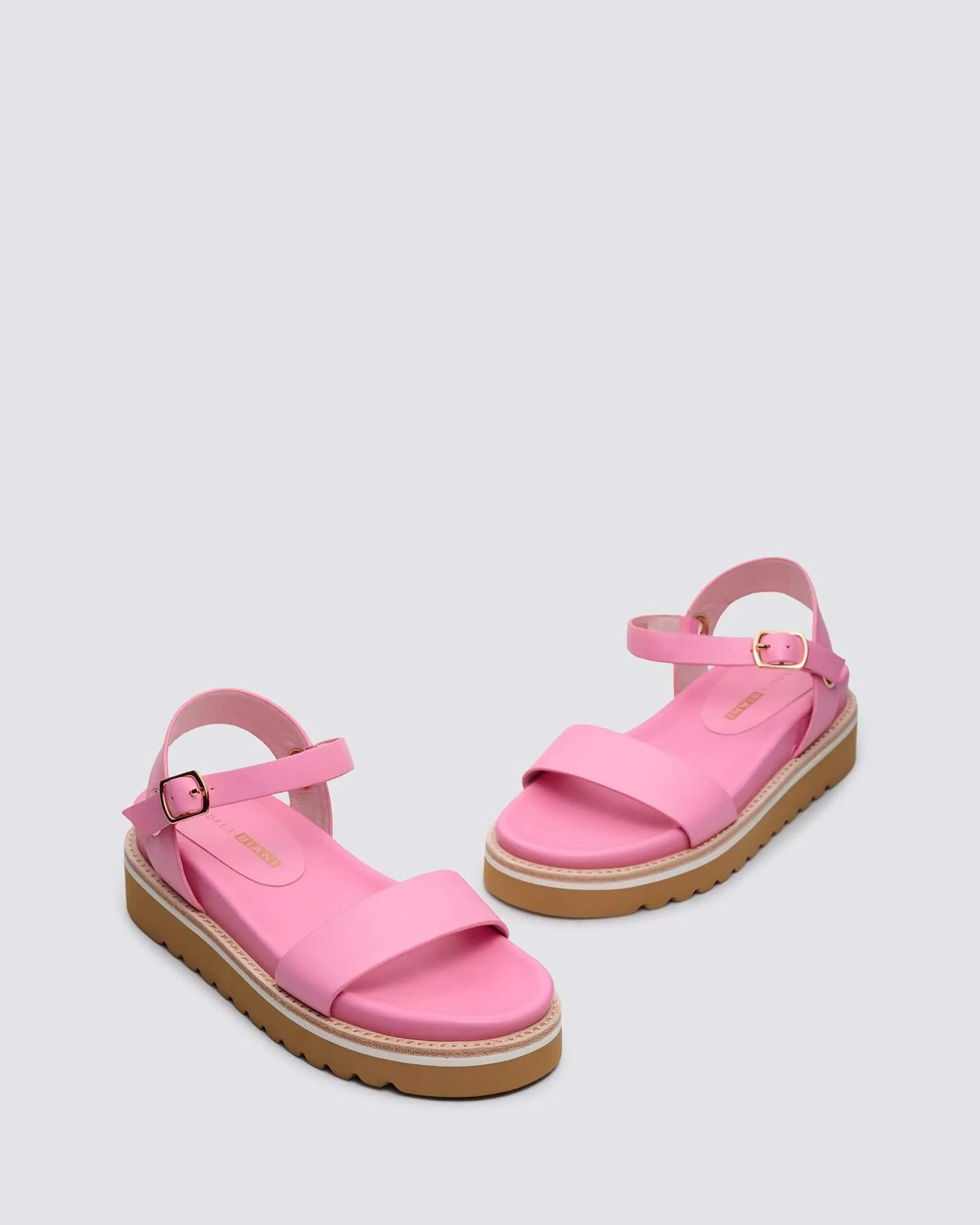 INSYNC SANDALS PINK LEATHER