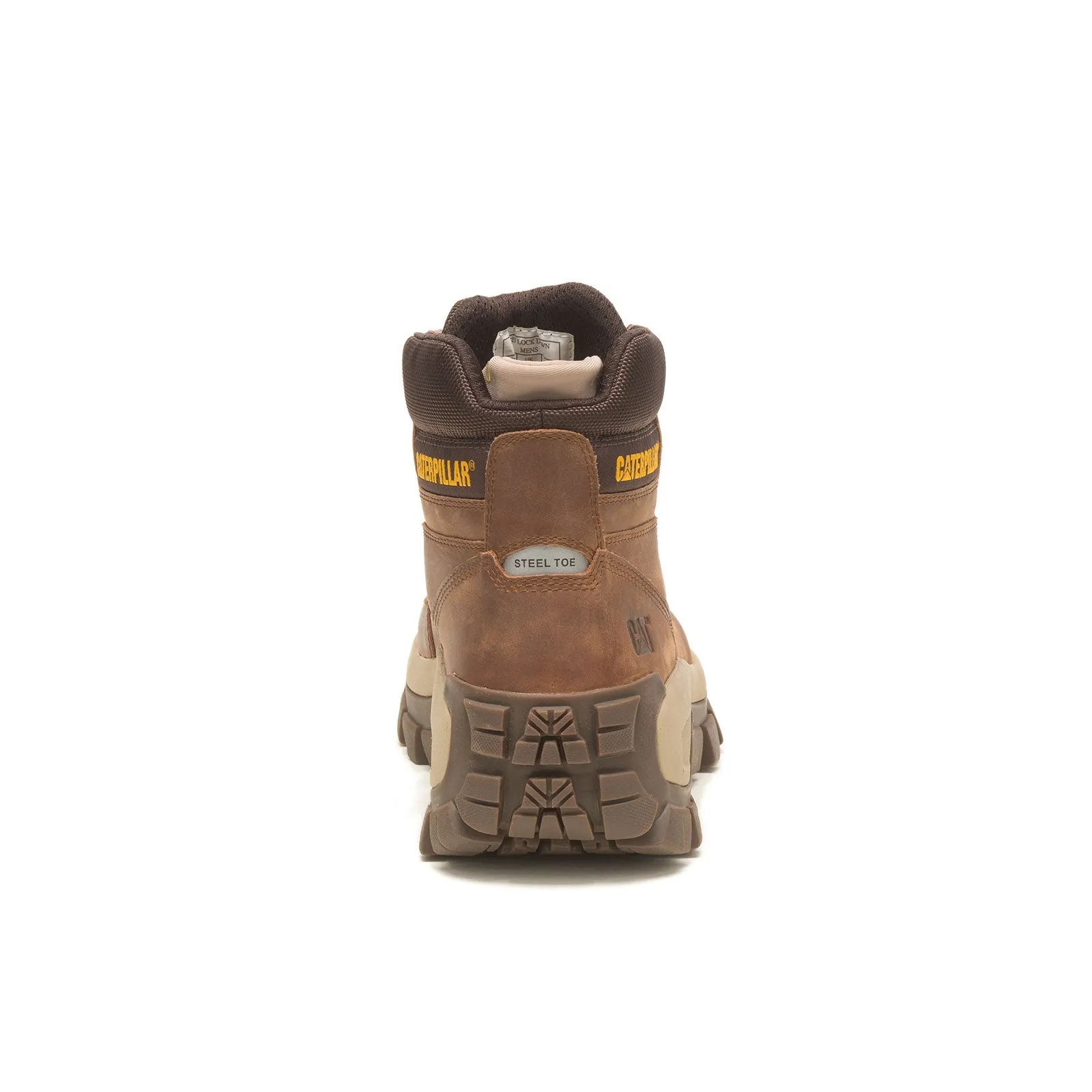 Invader Hi Steel-Toe Work Boot Brown