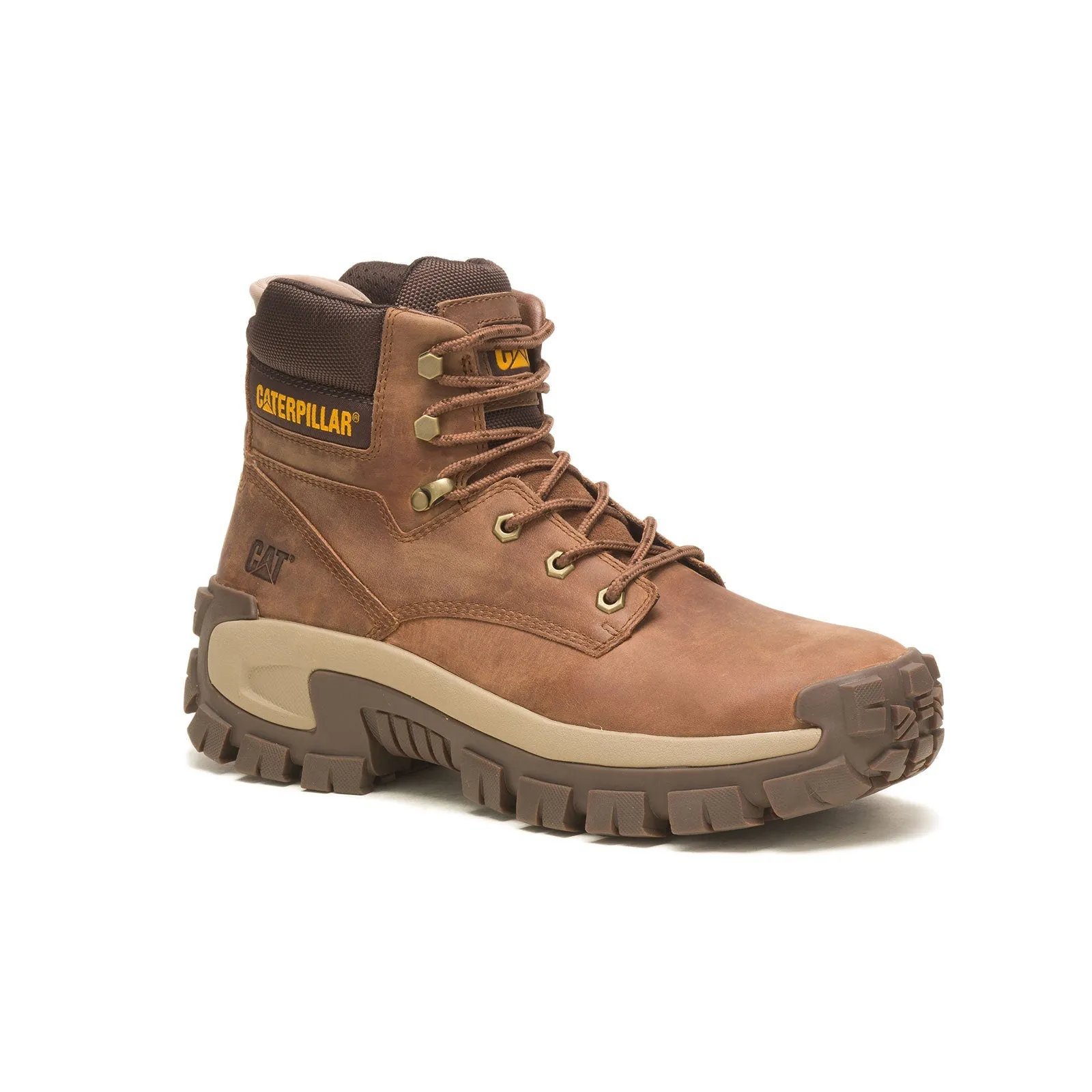Invader Hi Steel-Toe Work Boot Brown