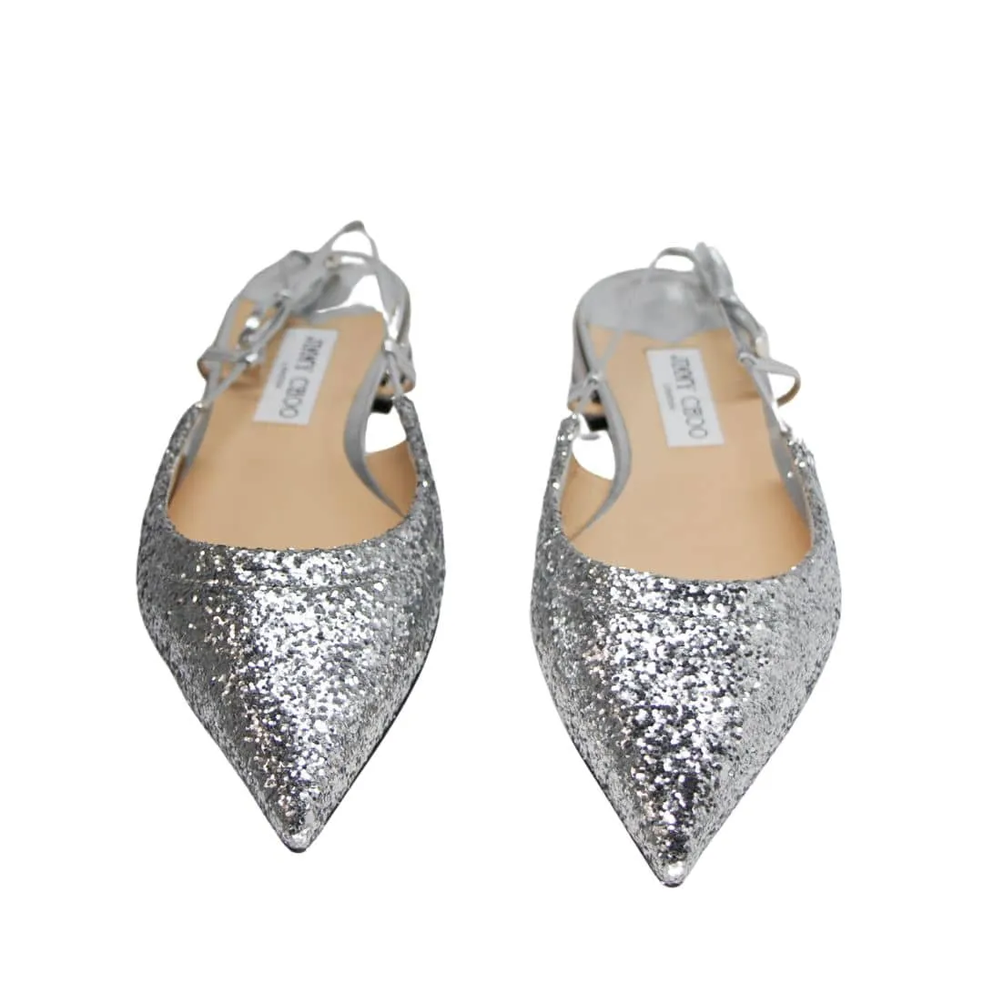Jimmy Choo Gemista slingback flats