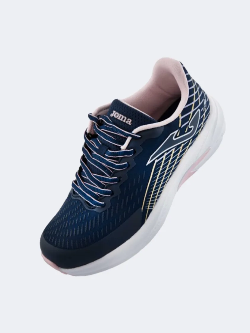 Joma Super 2428 Gs-Girls Running Shoes Navy/Pink