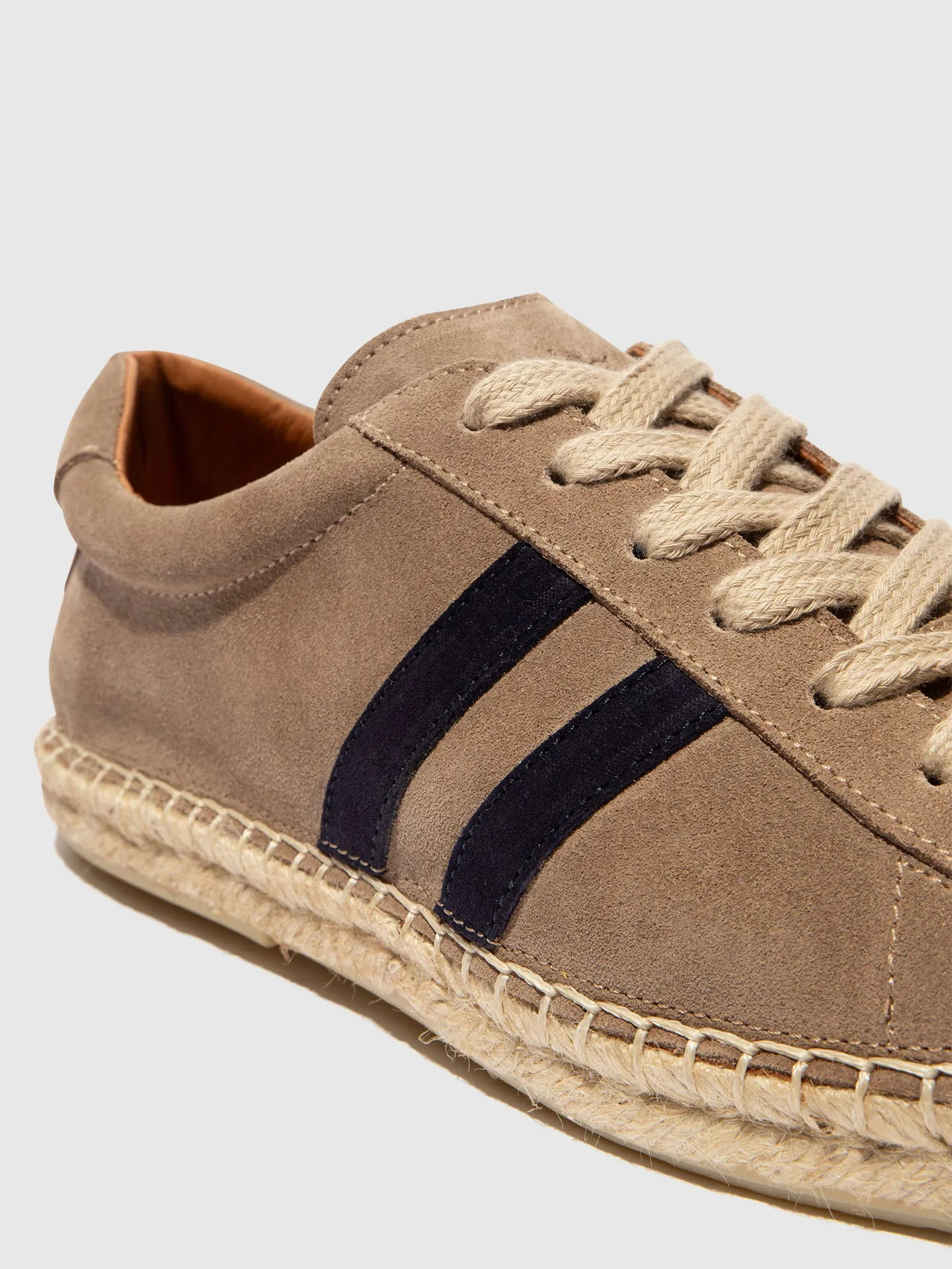 Lace-up Espadrilles SCAM529FLY SAND/NAVY