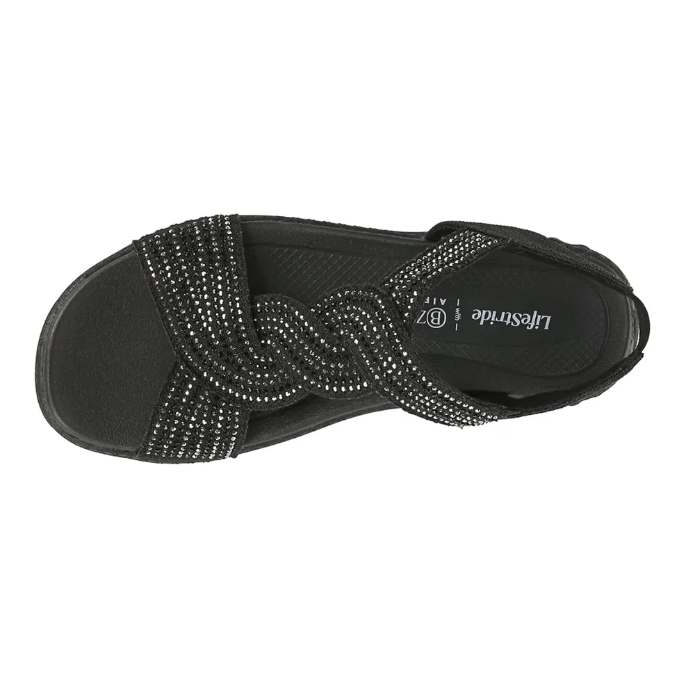 Lilly Bright Rhinestones Strappy Sandals