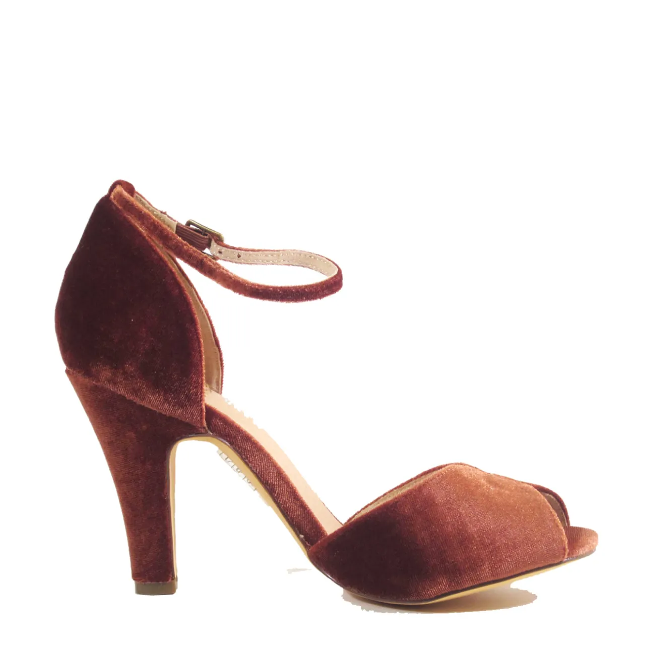 Lola Velvet Heels