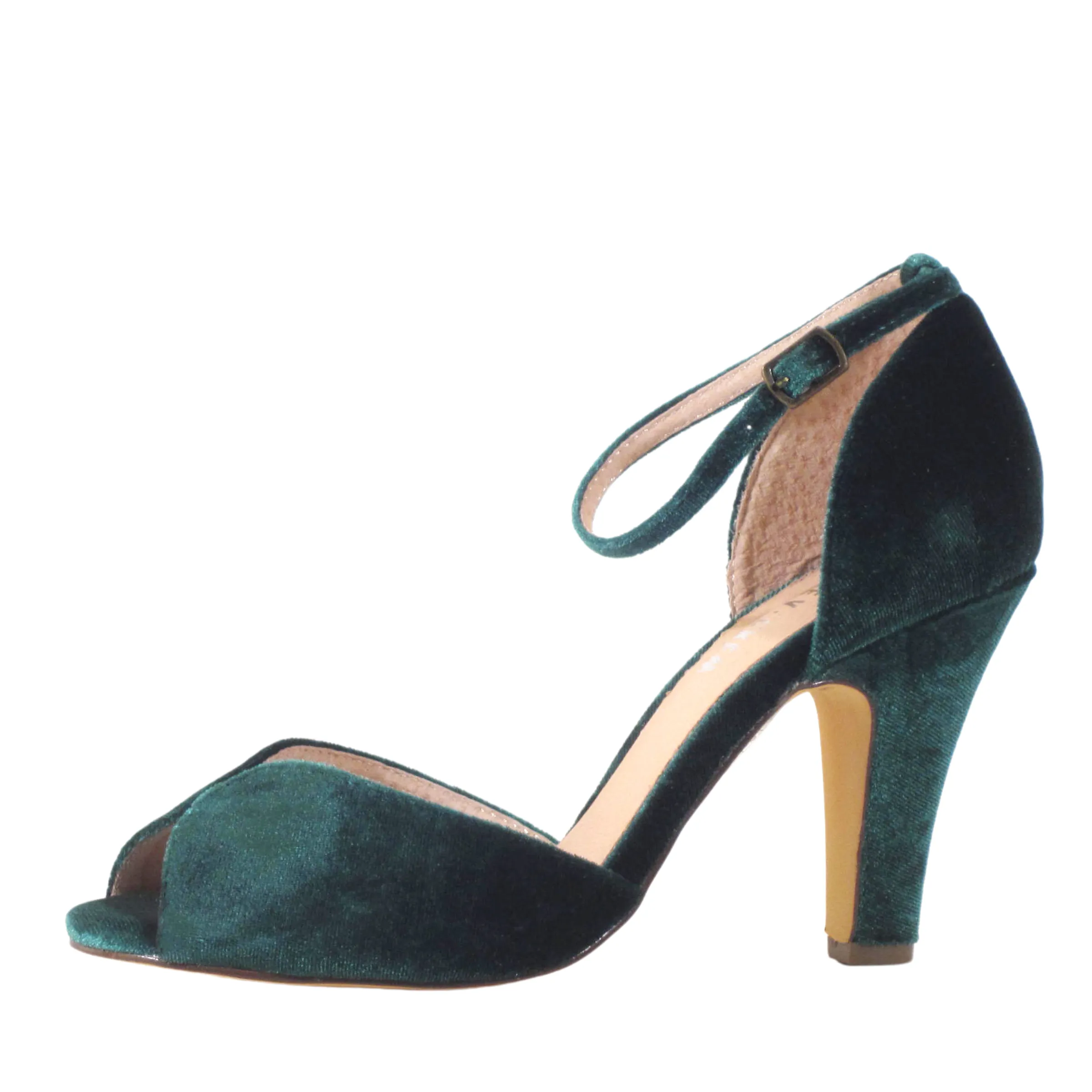 Lola Velvet Heels