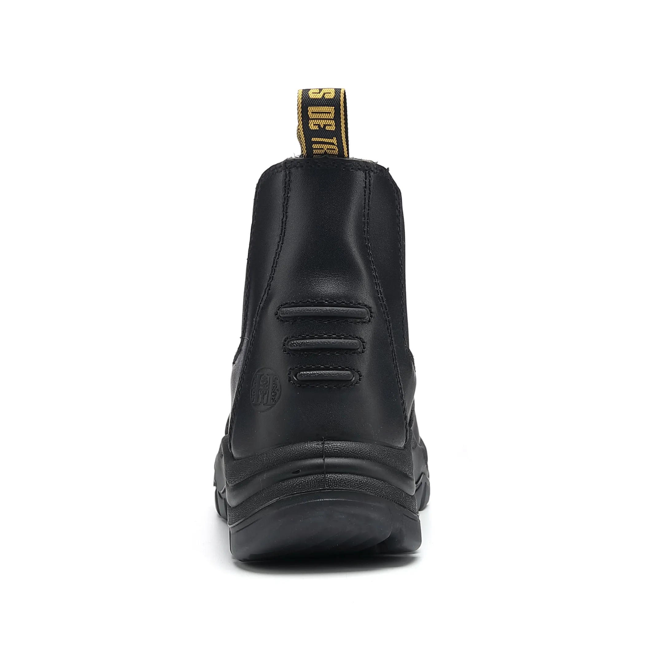 LV 822 Men's Slip-on Work Boots Composite Toe Waterproof Black