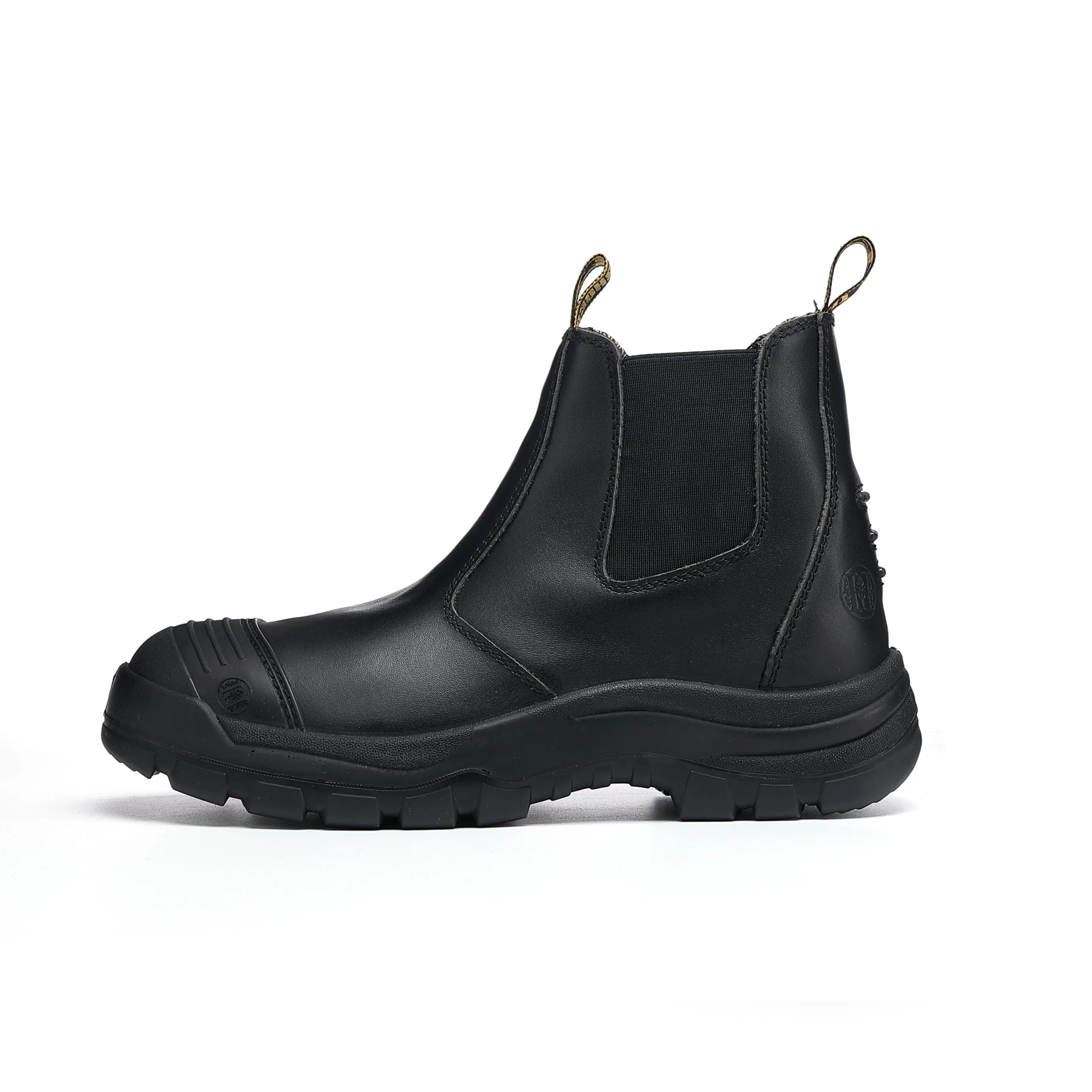 LV 822 Men's Slip-on Work Boots Composite Toe Waterproof Black