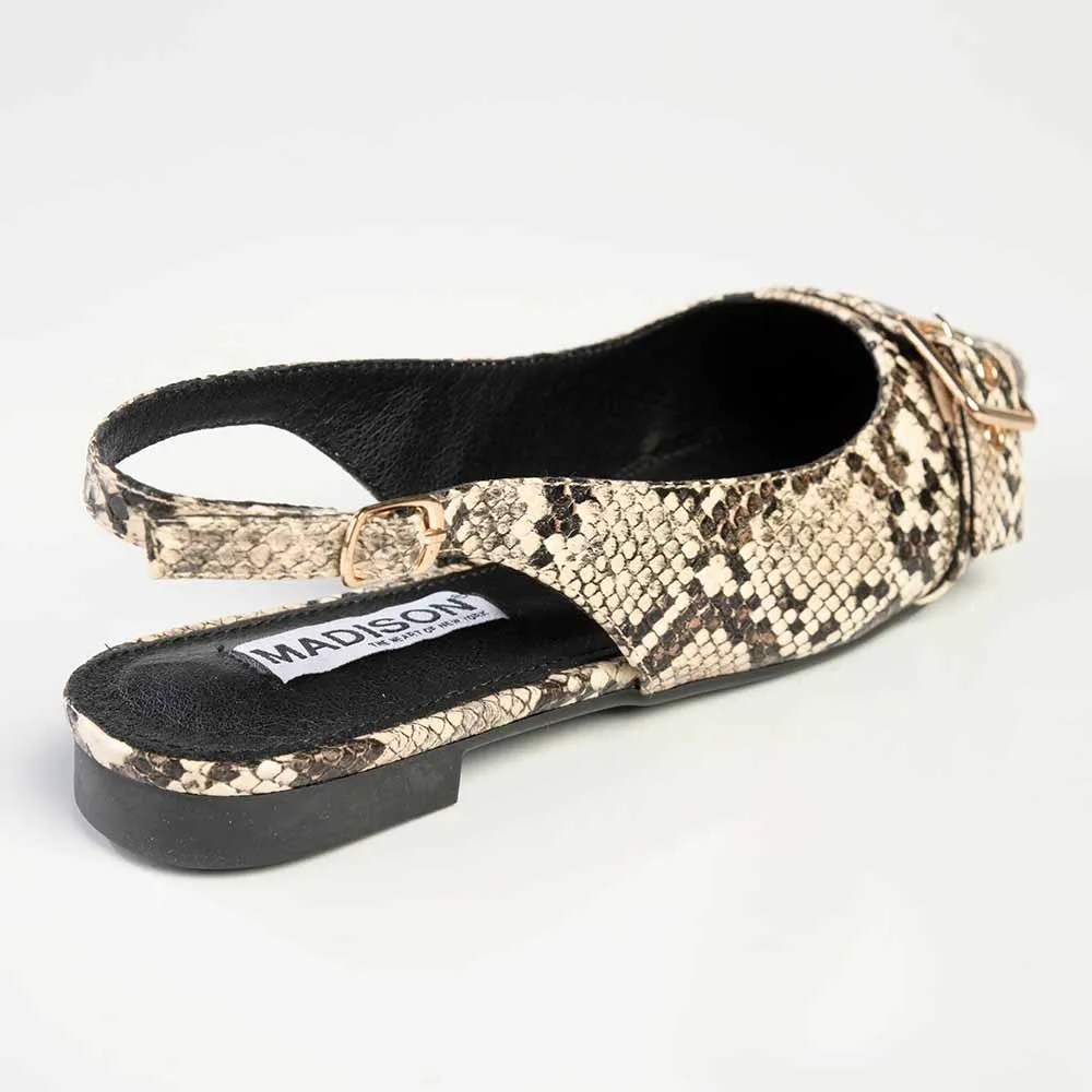 Madison Jackette Pump With Buckle - Black Multi