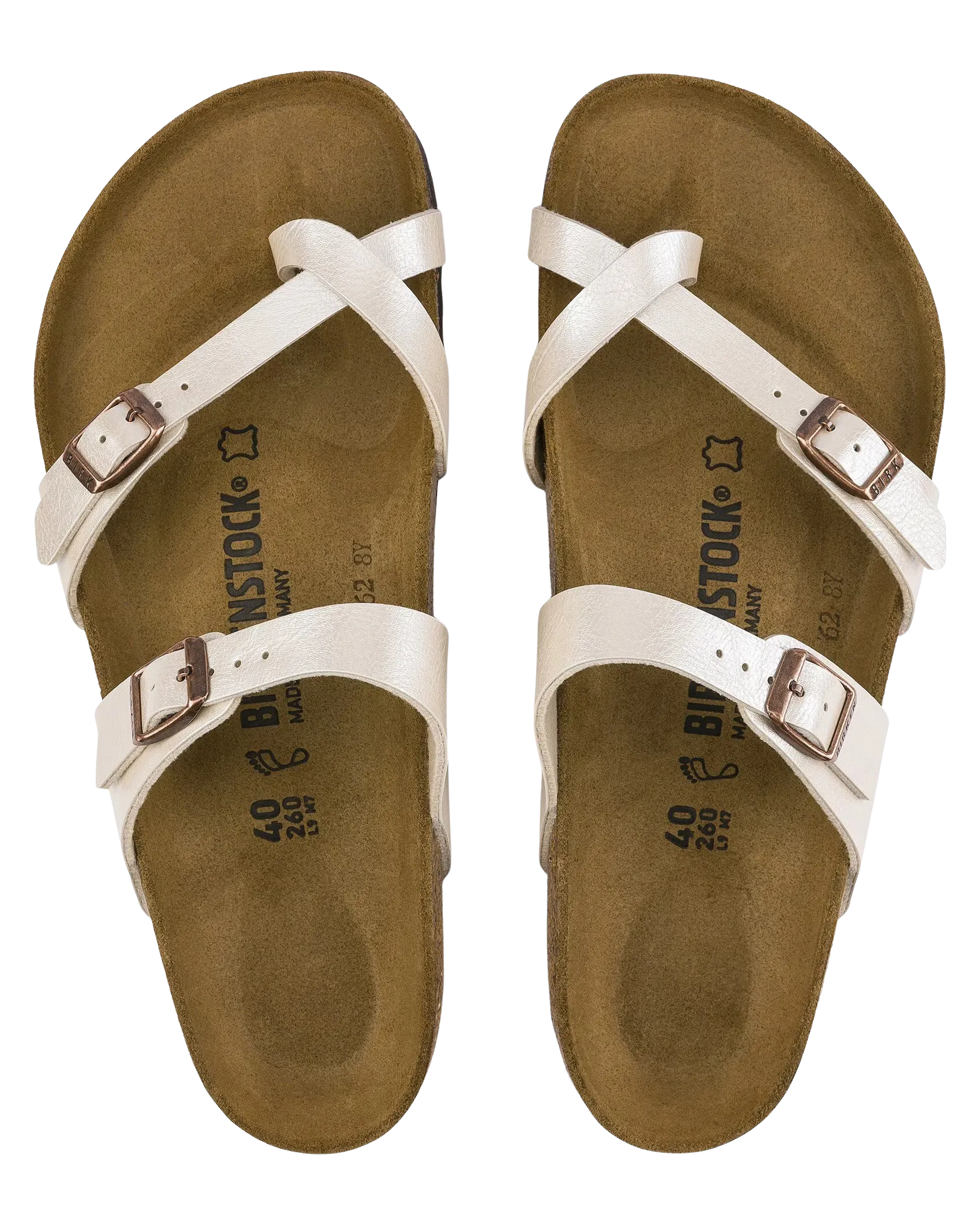 Mayari Sandals in Graceful Pearl White
