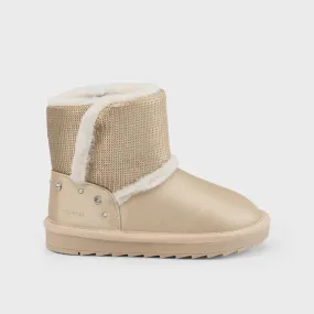 Mayoral Girls Boots 487 Gold