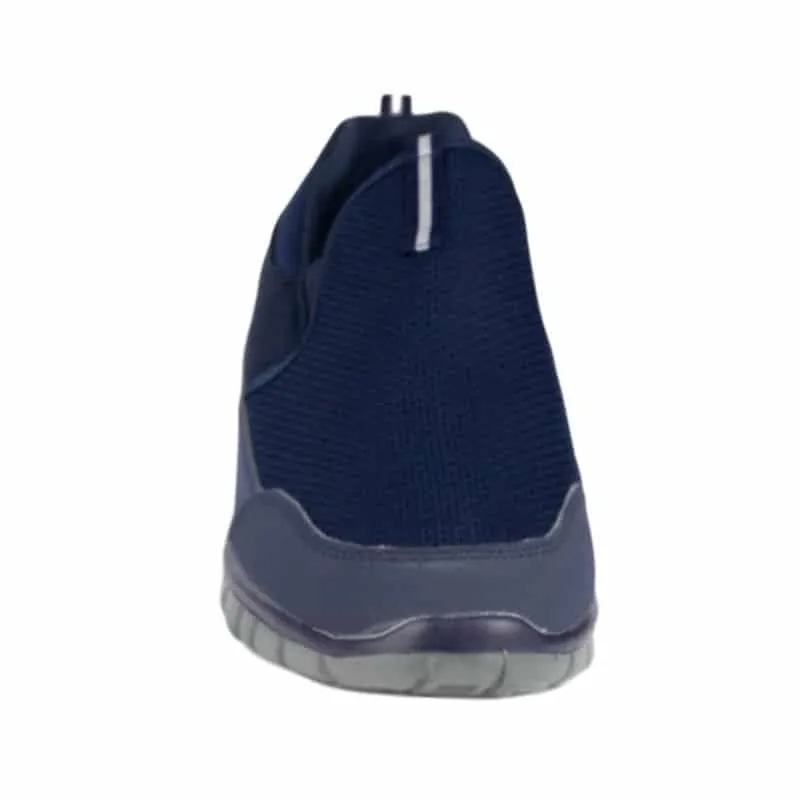 Mens Memory Foam Lightweight Trainer in Navy