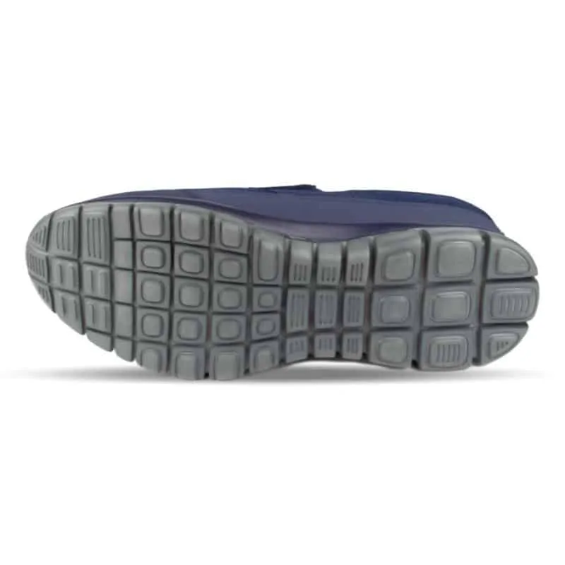 Mens Memory Foam Lightweight Trainer in Navy