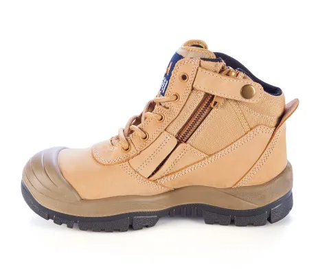 MONGREL 461050 Zipsider with Scuff Cap - Wheat