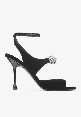 Orb 95 Velvet Sandals