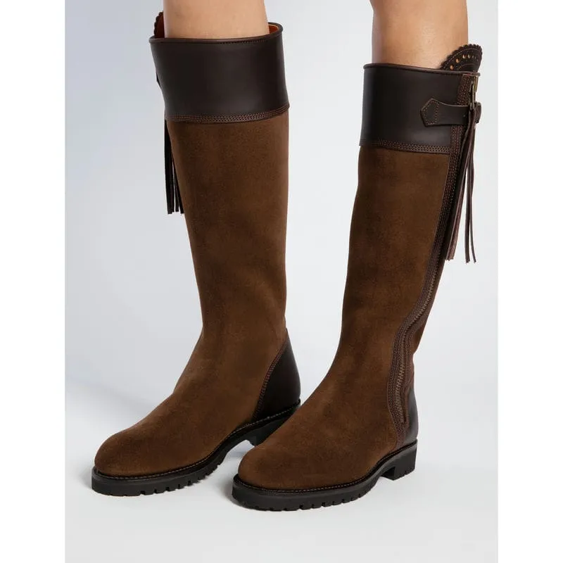 Penelope Chilvers Inclement Long Tassel Ladies Weatherproof Boot - Dark Oak