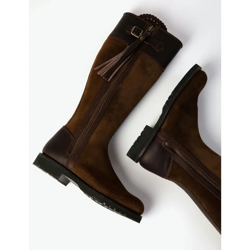 Penelope Chilvers Inclement Long Tassel Ladies Weatherproof Boot - Dark Oak