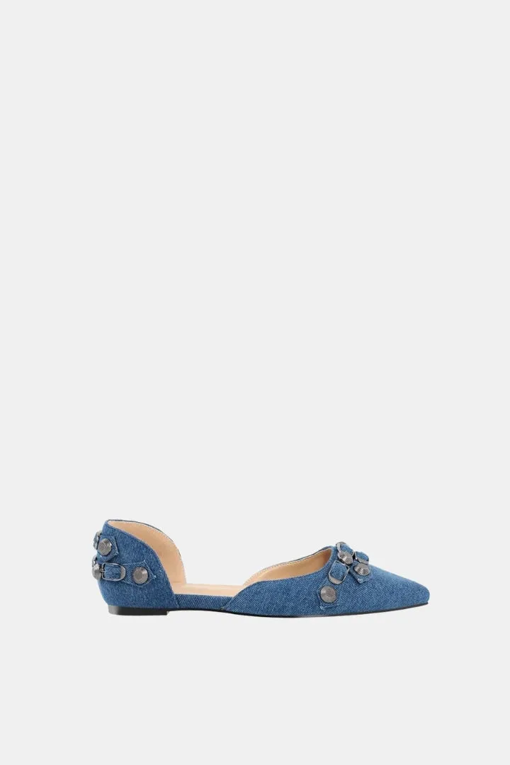 Pointed Ballerina With Studs