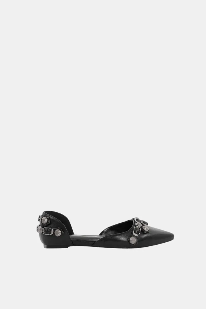 Pointed Ballerina With Studs