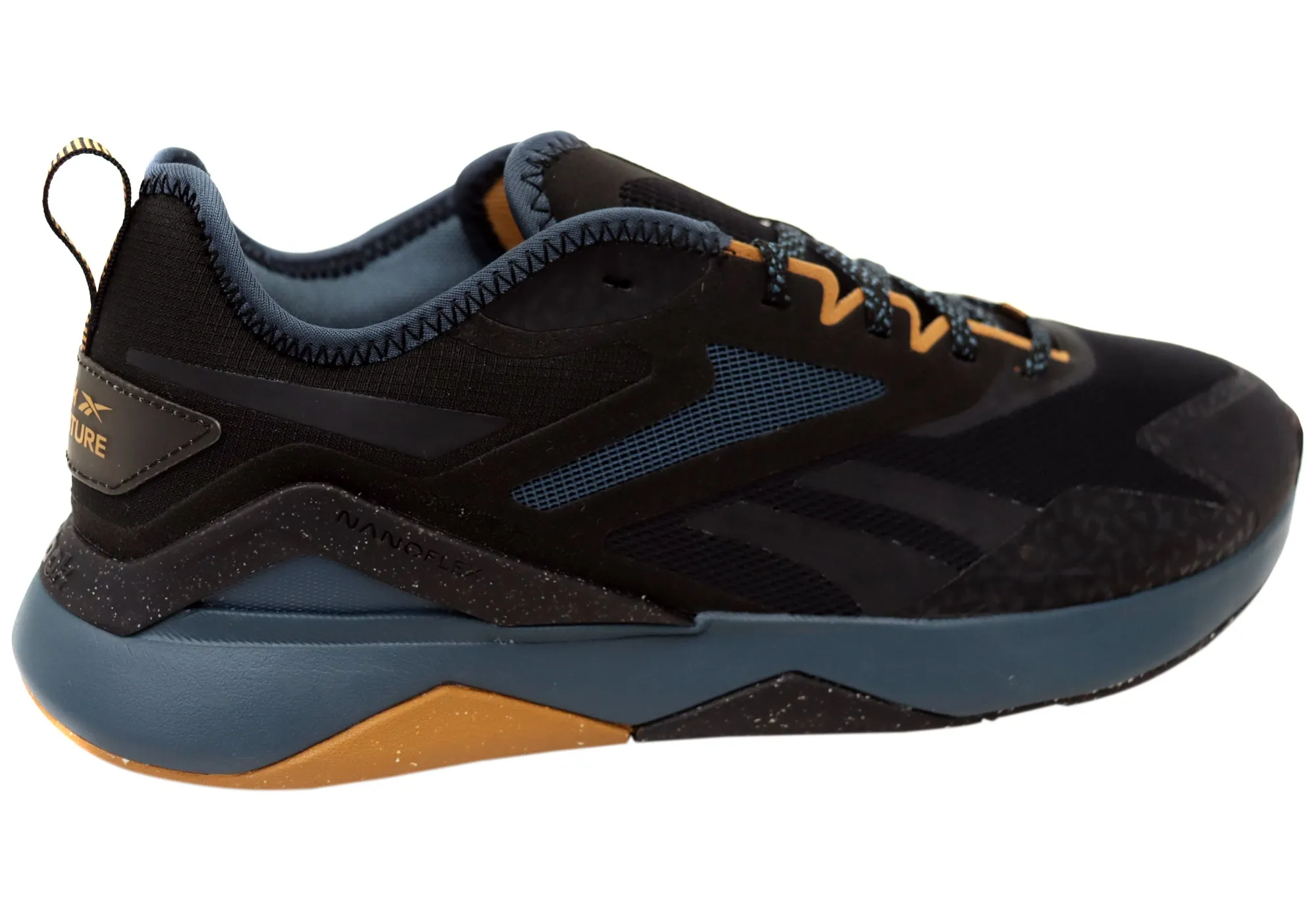 Reebok Mens Nanoflex Adventure TR 2 Comfort Lace Up Sneakers