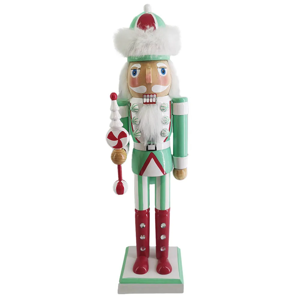 Retro Christmas Nutcracker Vintage Spearmint Green