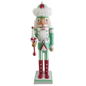 Retro Christmas Nutcracker Vintage Spearmint Green
