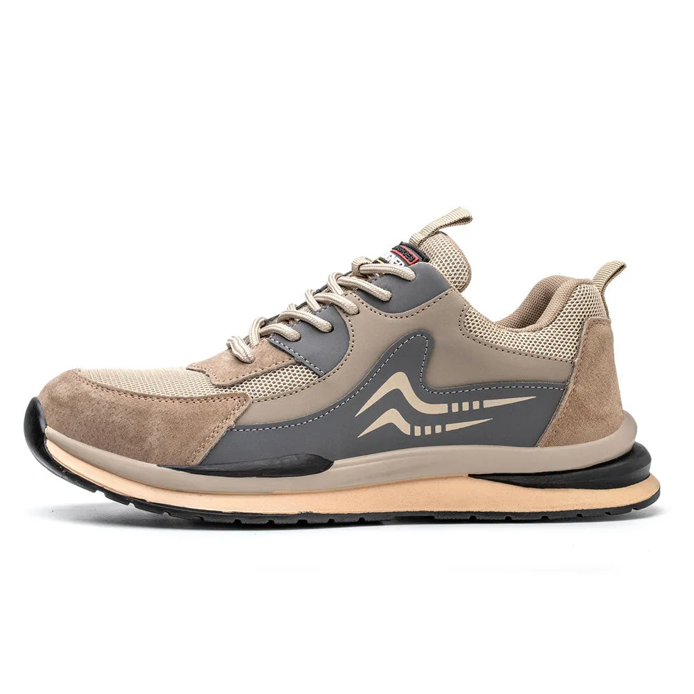 Safety shoes breathable summer for work safety sneakers