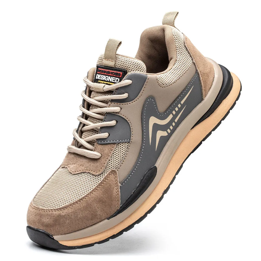 Safety shoes breathable summer for work safety sneakers