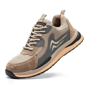 Safety shoes breathable summer for work safety sneakers