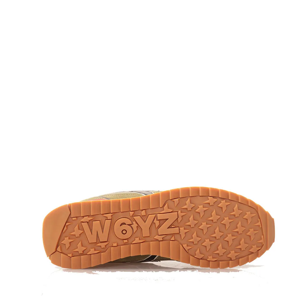Scarpe Uomo W6YZ Sneakers Jet-M. in Tessuto Tecnico e Suede colore Militare Militare