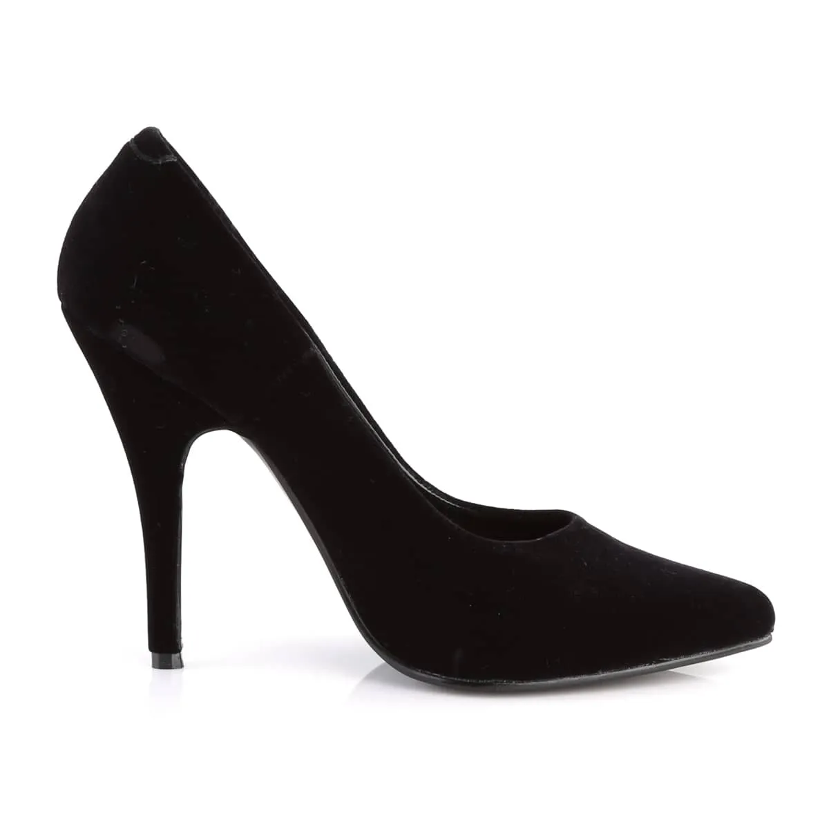 SEDUCE-420 Black Velvet Heels
