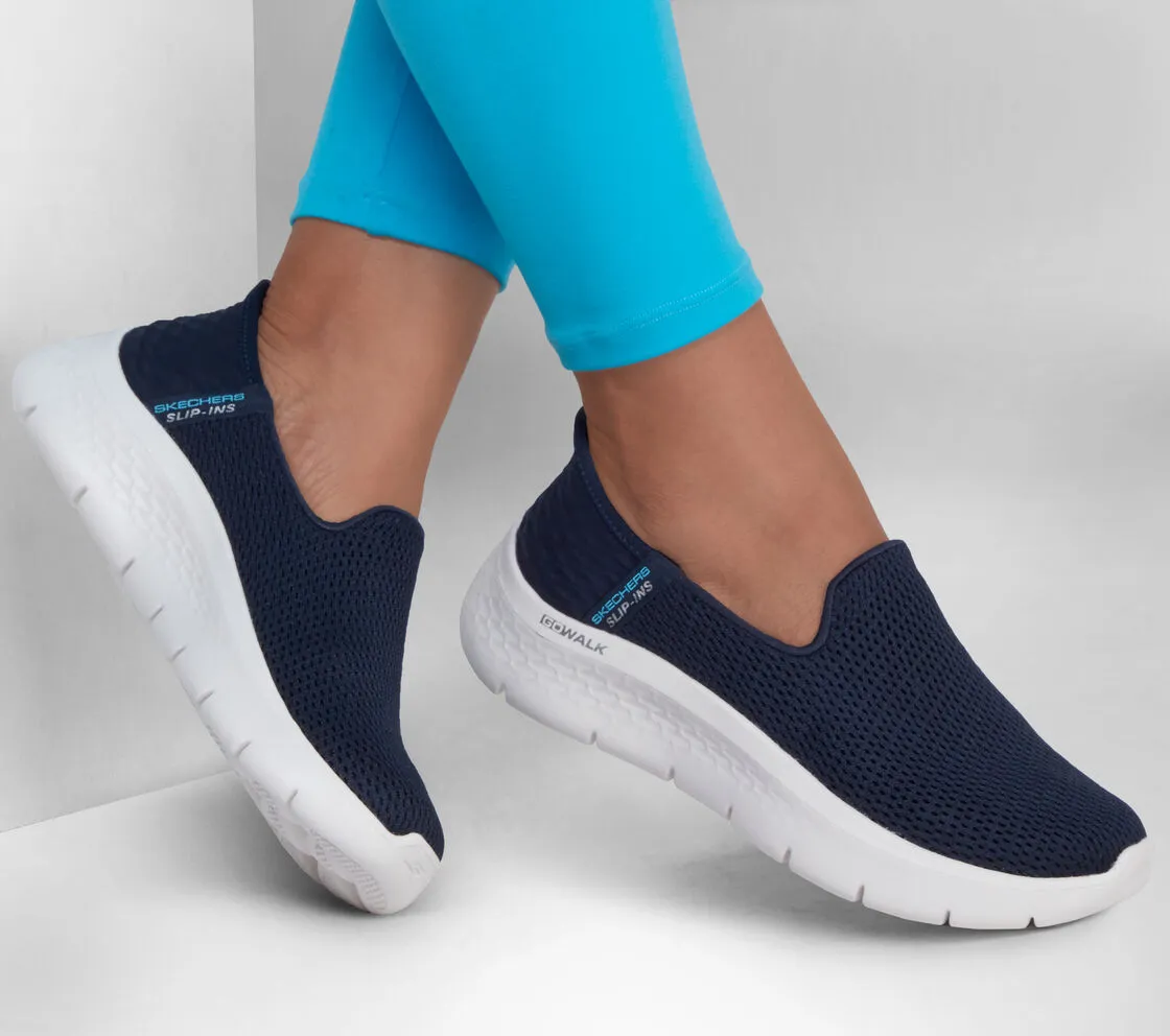 Skechers Women's 124963/NVY GO WALK Flex - Relish Trainers Navy Blue