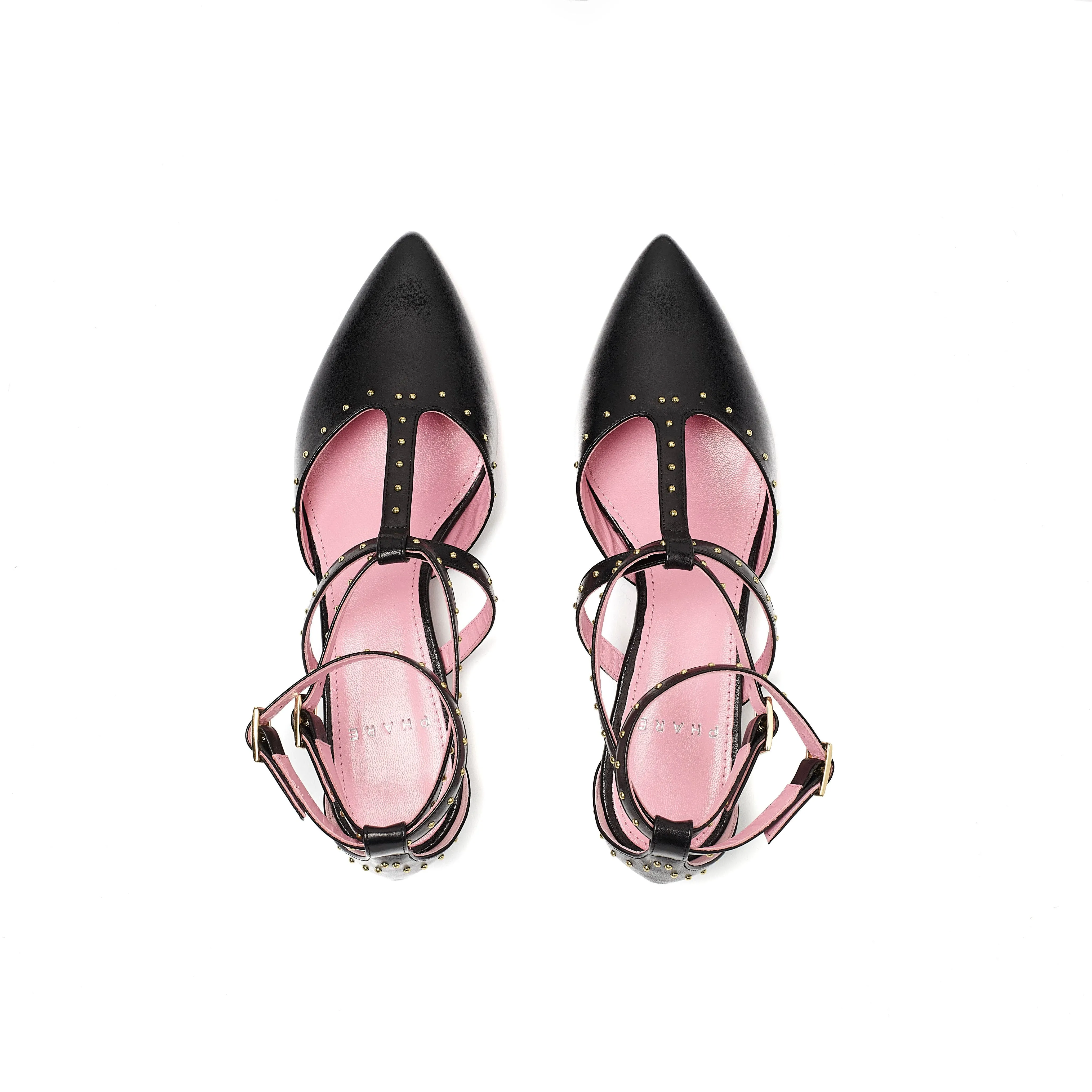 Studded Pointed Flat
