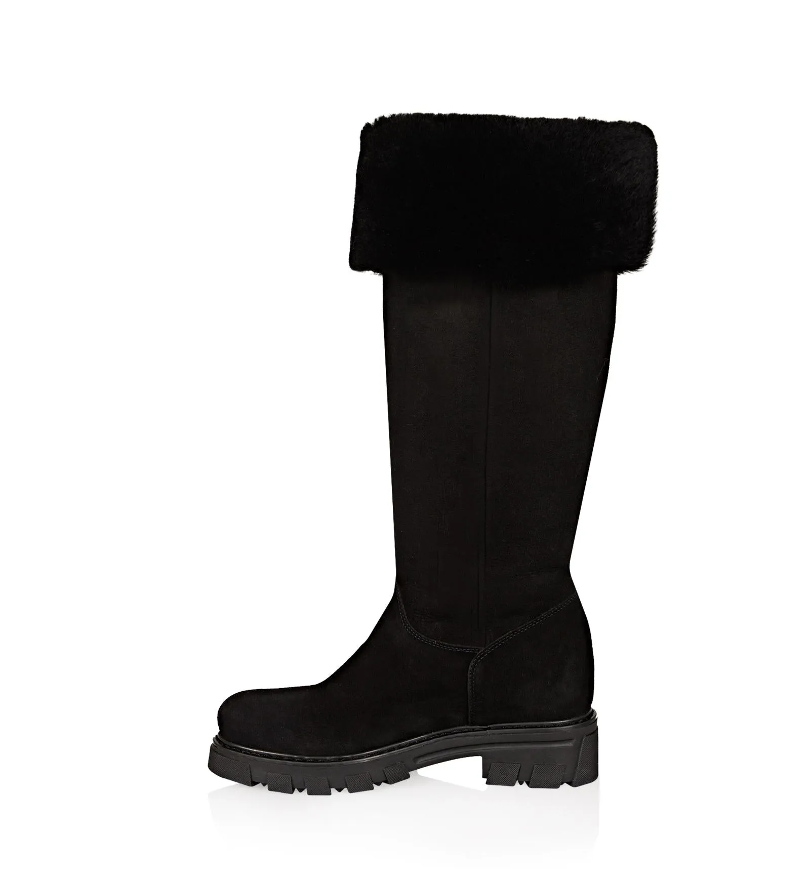 Tamy Shearling Boot | Black